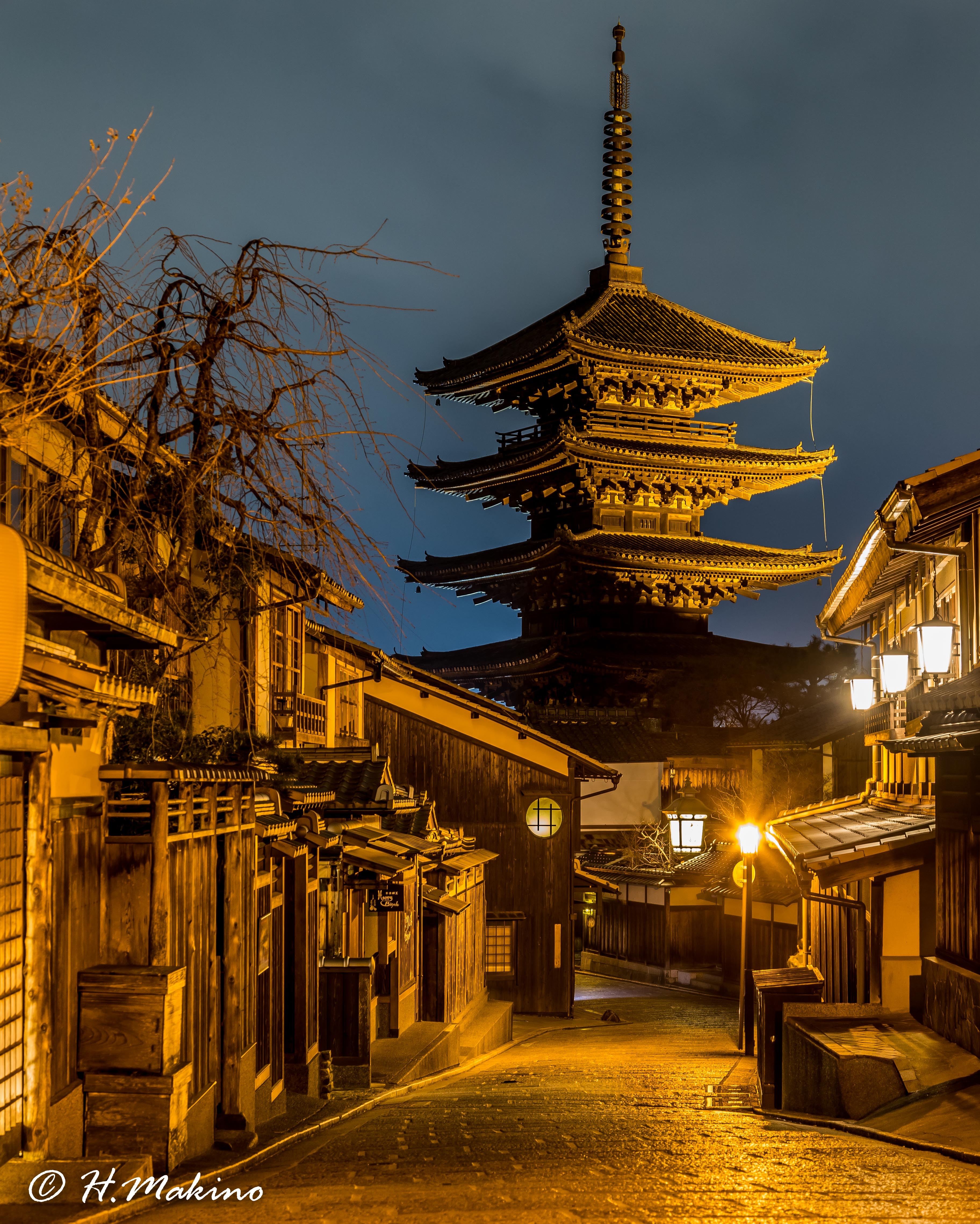 symbol of  kyoto to yasaka tower